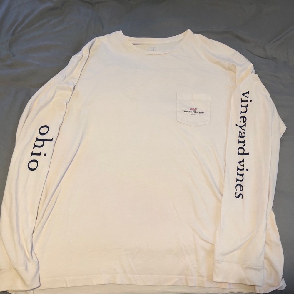 Men’s Long Sleeve Vineyard Vines (Ohio) Shirt